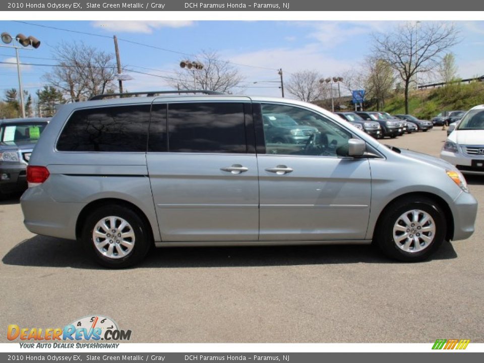 2010 Honda Odyssey EX Slate Green Metallic / Gray Photo #4