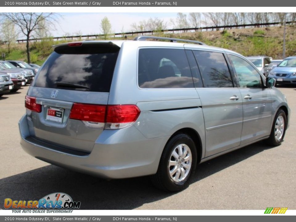 2010 Honda Odyssey EX Slate Green Metallic / Gray Photo #5