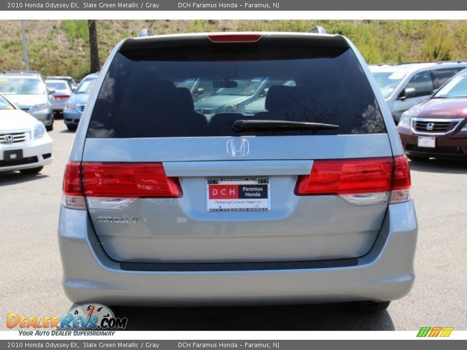 2010 Honda Odyssey EX Slate Green Metallic / Gray Photo #6