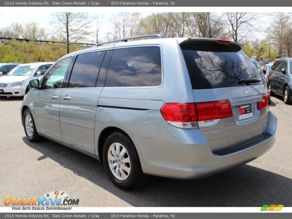 2010 Honda Odyssey EX Slate Green Metallic / Gray Photo #7
