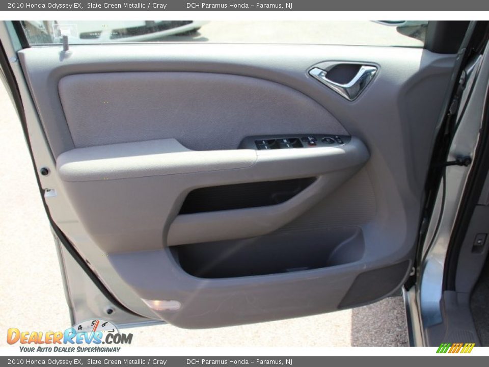 2010 Honda Odyssey EX Slate Green Metallic / Gray Photo #9