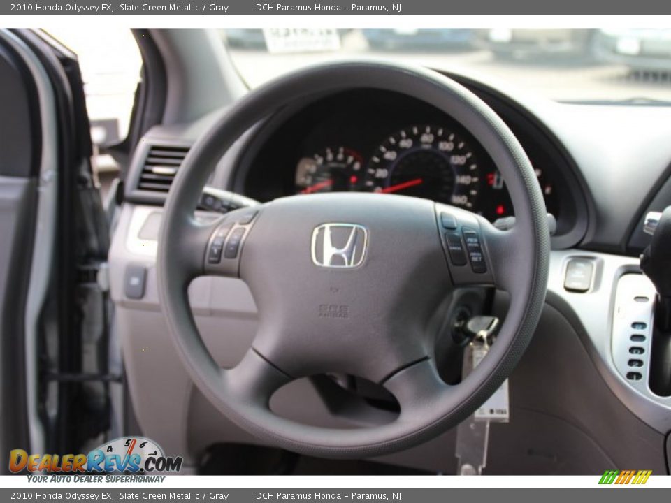 2010 Honda Odyssey EX Slate Green Metallic / Gray Photo #14