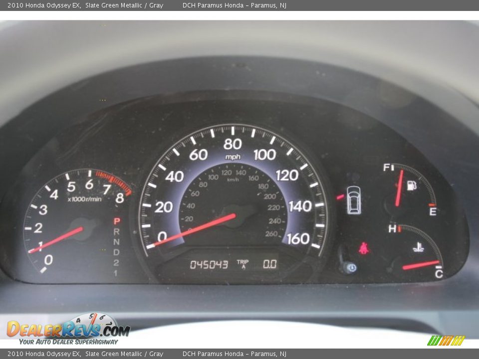 2010 Honda Odyssey EX Slate Green Metallic / Gray Photo #15