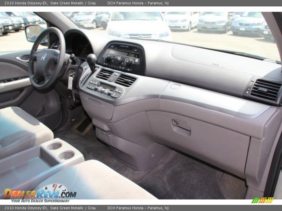 2010 Honda Odyssey EX Slate Green Metallic / Gray Photo #20