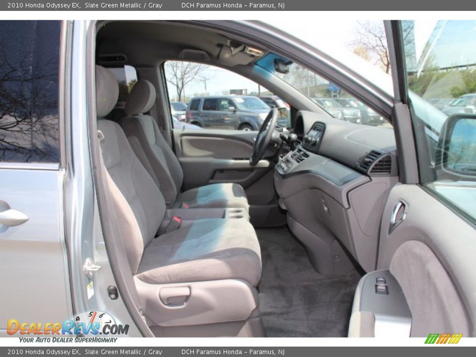 2010 Honda Odyssey EX Slate Green Metallic / Gray Photo #21