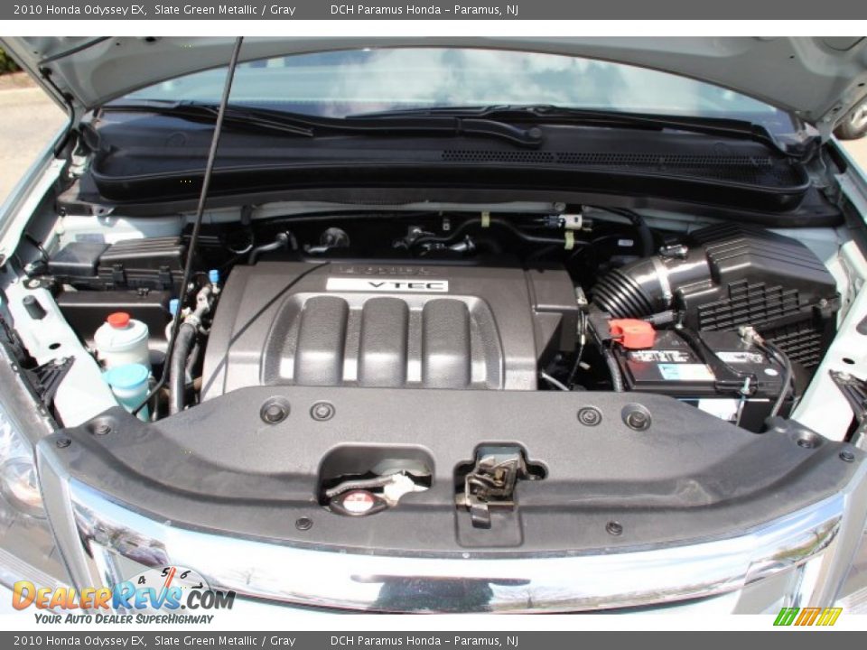 2010 Honda Odyssey EX Slate Green Metallic / Gray Photo #22