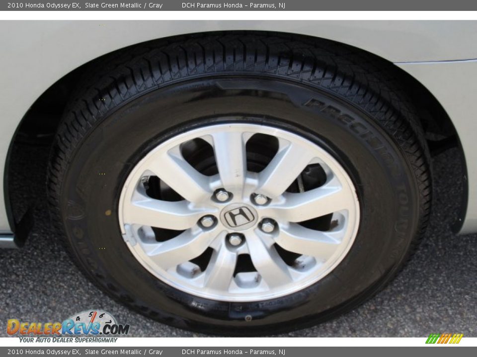 2010 Honda Odyssey EX Slate Green Metallic / Gray Photo #24