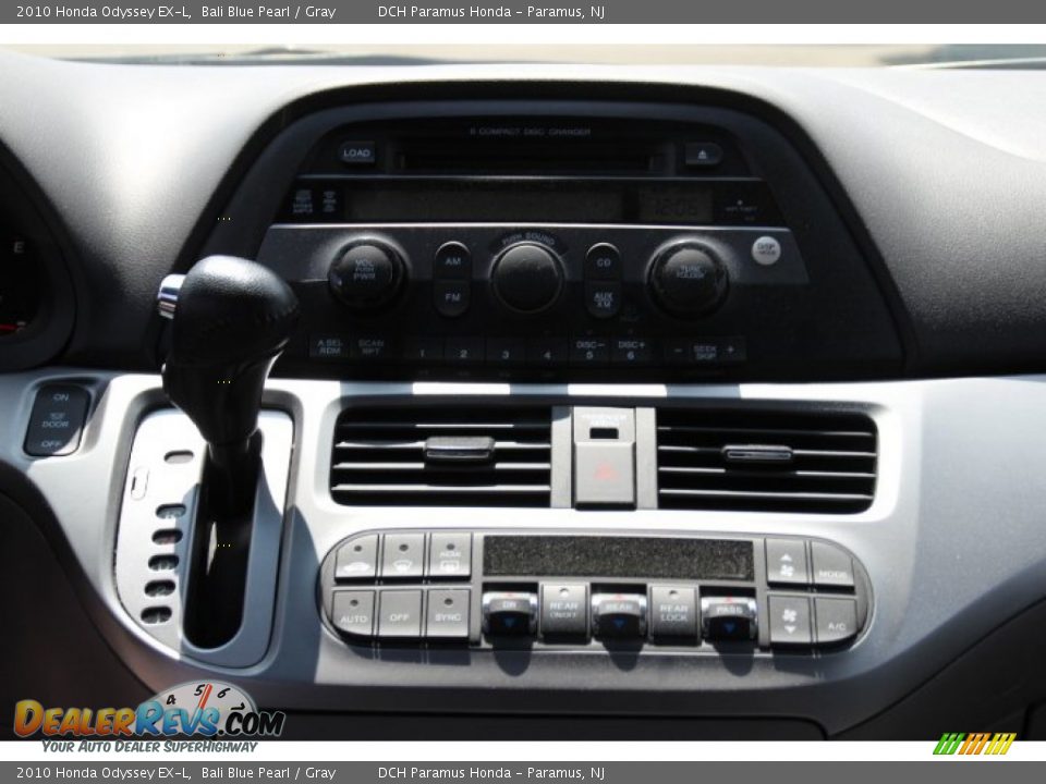 2010 Honda Odyssey EX-L Bali Blue Pearl / Gray Photo #13