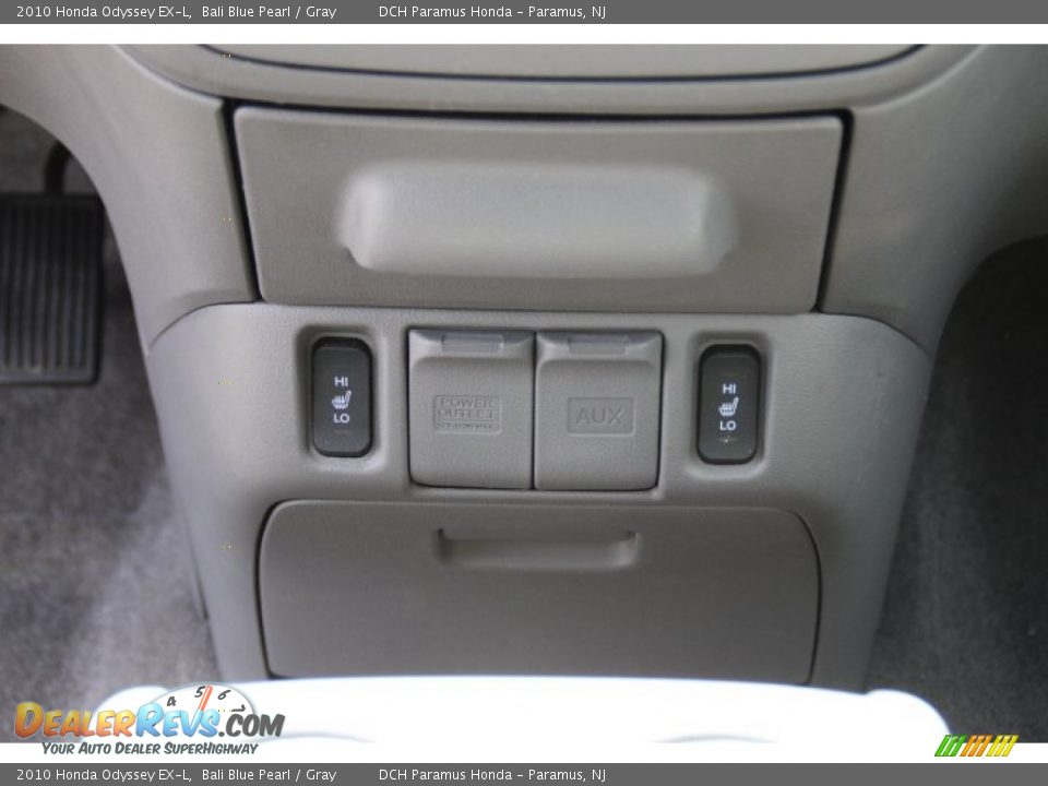 2010 Honda Odyssey EX-L Bali Blue Pearl / Gray Photo #14