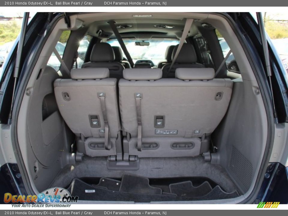 2010 Honda Odyssey EX-L Bali Blue Pearl / Gray Photo #18