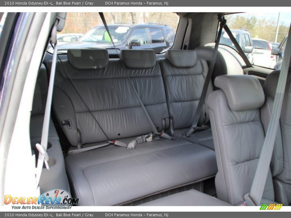 2010 Honda Odyssey EX-L Bali Blue Pearl / Gray Photo #19