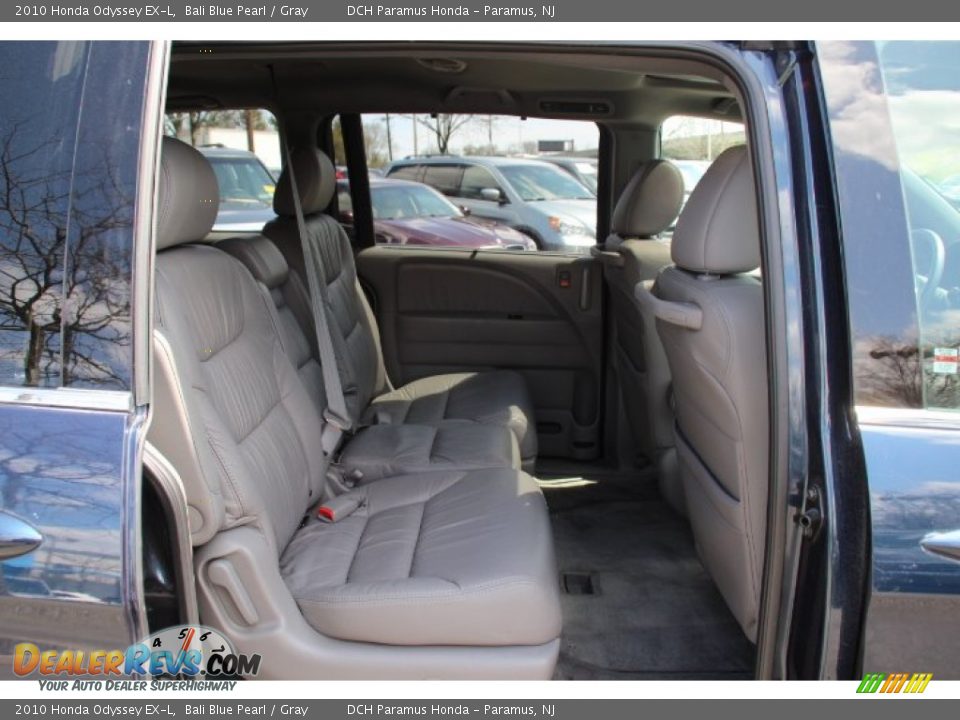 2010 Honda Odyssey EX-L Bali Blue Pearl / Gray Photo #20
