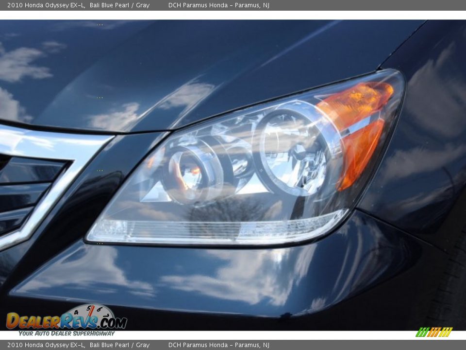 2010 Honda Odyssey EX-L Bali Blue Pearl / Gray Photo #25