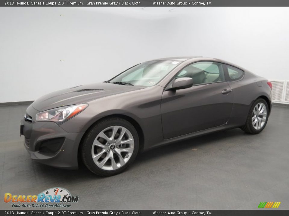 2013 Hyundai Genesis Coupe 2.0T Premium Gran Premio Gray / Black Cloth Photo #1