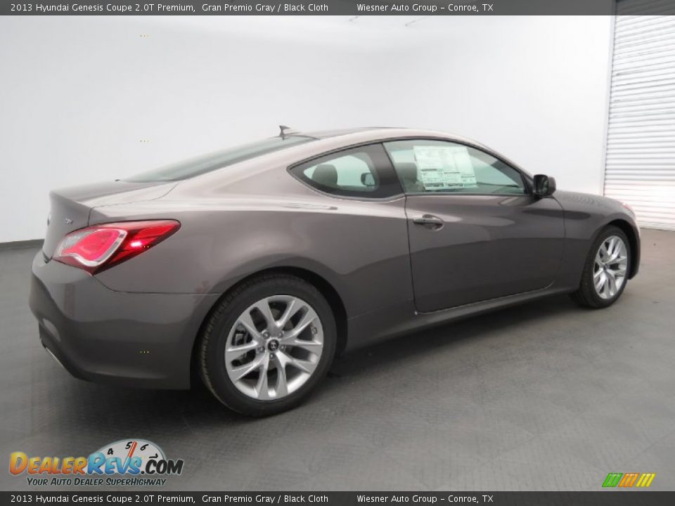2013 Hyundai Genesis Coupe 2.0T Premium Gran Premio Gray / Black Cloth Photo #2