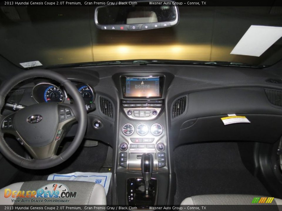 2013 Hyundai Genesis Coupe 2.0T Premium Gran Premio Gray / Black Cloth Photo #3