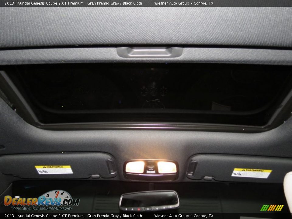 2013 Hyundai Genesis Coupe 2.0T Premium Gran Premio Gray / Black Cloth Photo #5