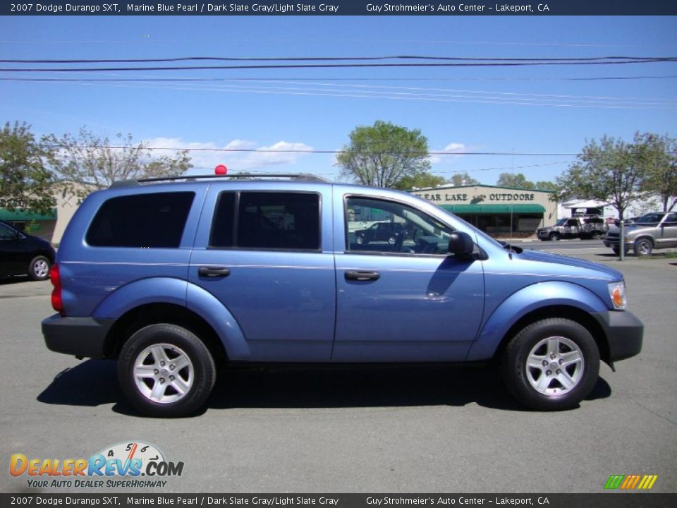 Marine Blue Pearl 2007 Dodge Durango SXT Photo #8