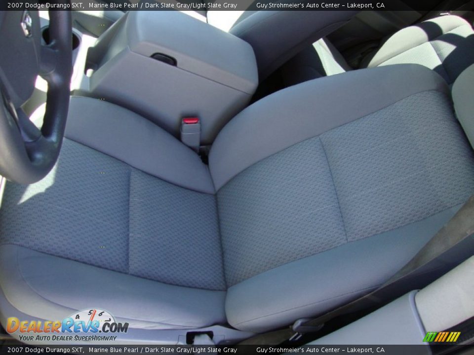 2007 Dodge Durango SXT Marine Blue Pearl / Dark Slate Gray/Light Slate Gray Photo #19