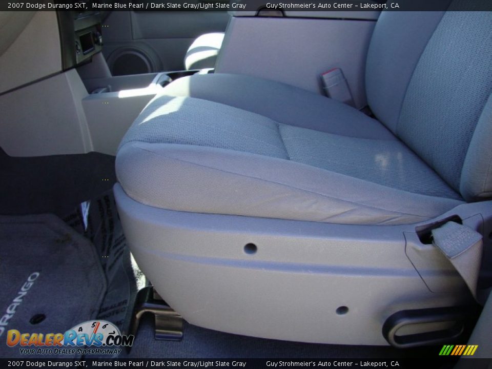 2007 Dodge Durango SXT Marine Blue Pearl / Dark Slate Gray/Light Slate Gray Photo #20