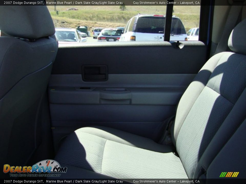 2007 Dodge Durango SXT Marine Blue Pearl / Dark Slate Gray/Light Slate Gray Photo #21