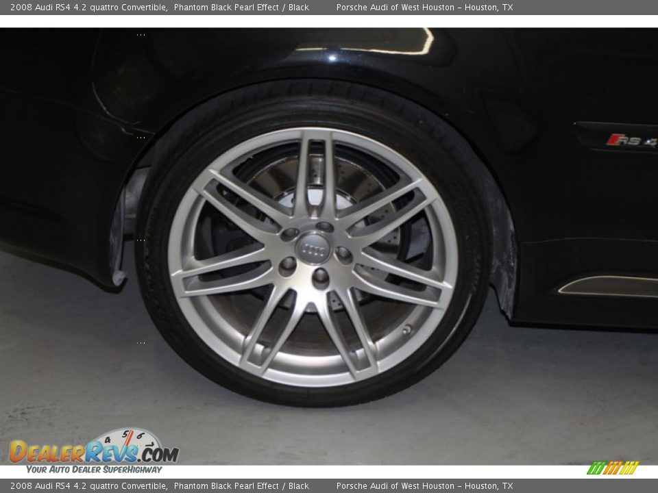 2008 Audi RS4 4.2 quattro Convertible Wheel Photo #6