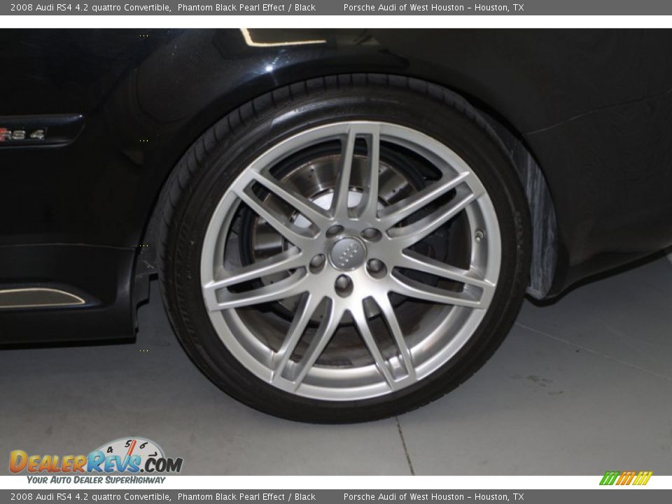 2008 Audi RS4 4.2 quattro Convertible Wheel Photo #13