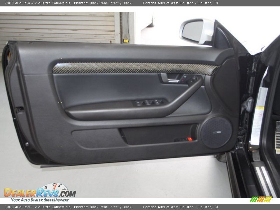 Door Panel of 2008 Audi RS4 4.2 quattro Convertible Photo #17