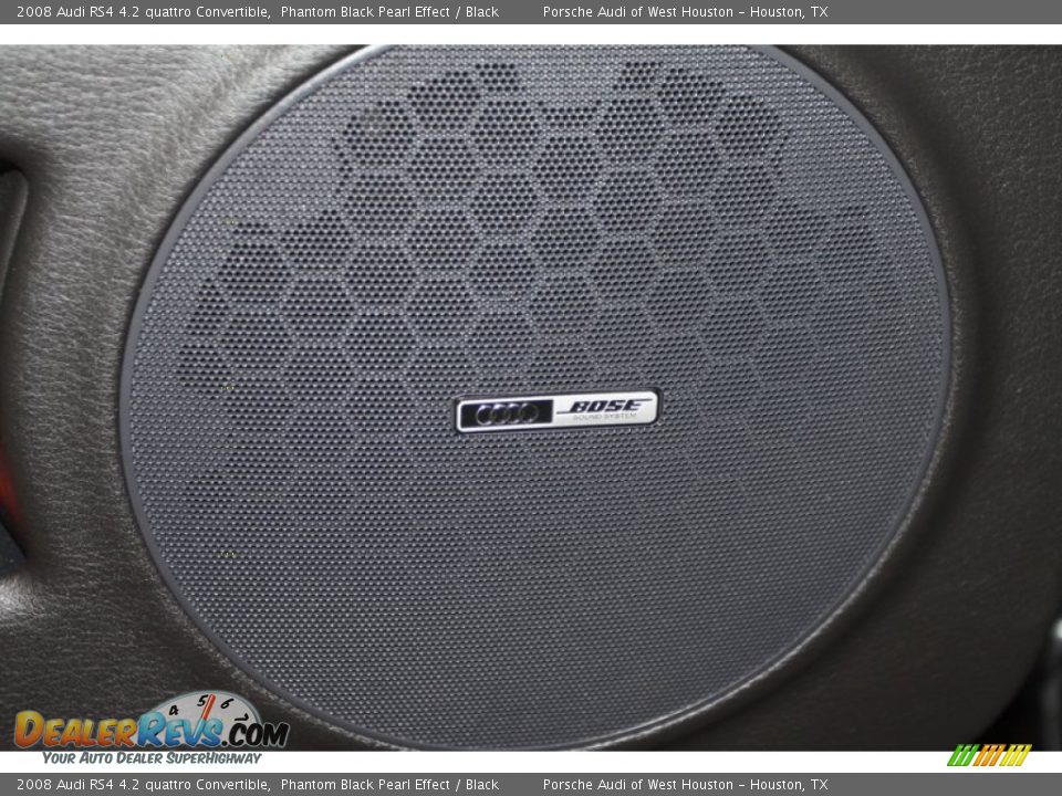 Audio System of 2008 Audi RS4 4.2 quattro Convertible Photo #23