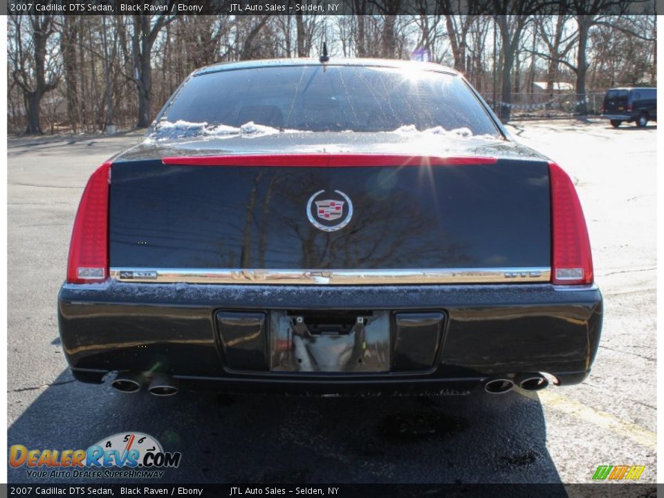 2007 Cadillac DTS Sedan Black Raven / Ebony Photo #5