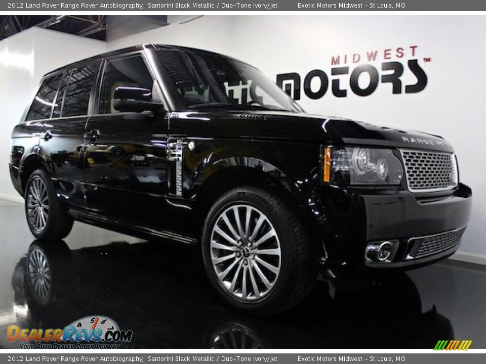 Front 3/4 View of 2012 Land Rover Range Rover Autobiography Photo #4