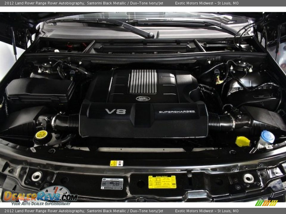 2012 Land Rover Range Rover Autobiography 5.0 Liter Supercharged GDI DOHC 32-Valve DIVCT V8 Engine Photo #20