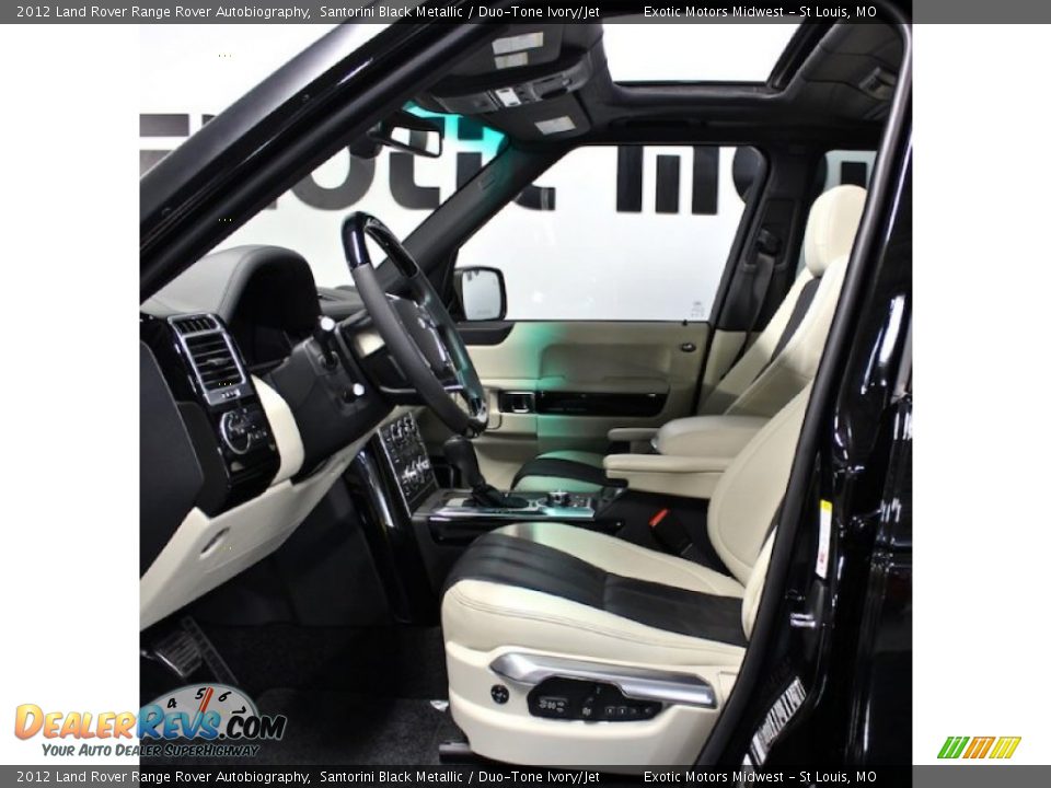Duo-Tone Ivory/Jet Interior - 2012 Land Rover Range Rover Autobiography Photo #30