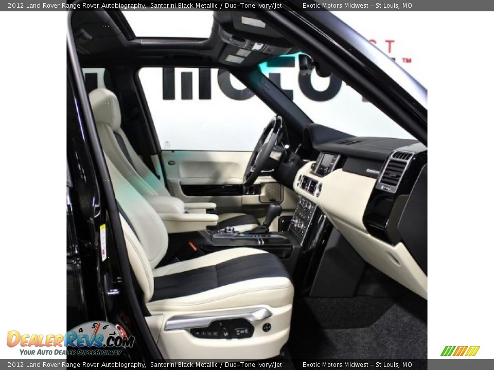 Duo-Tone Ivory/Jet Interior - 2012 Land Rover Range Rover Autobiography Photo #31