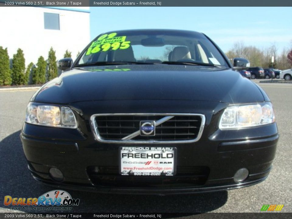 2009 Volvo S60 2.5T Black Stone / Taupe Photo #2