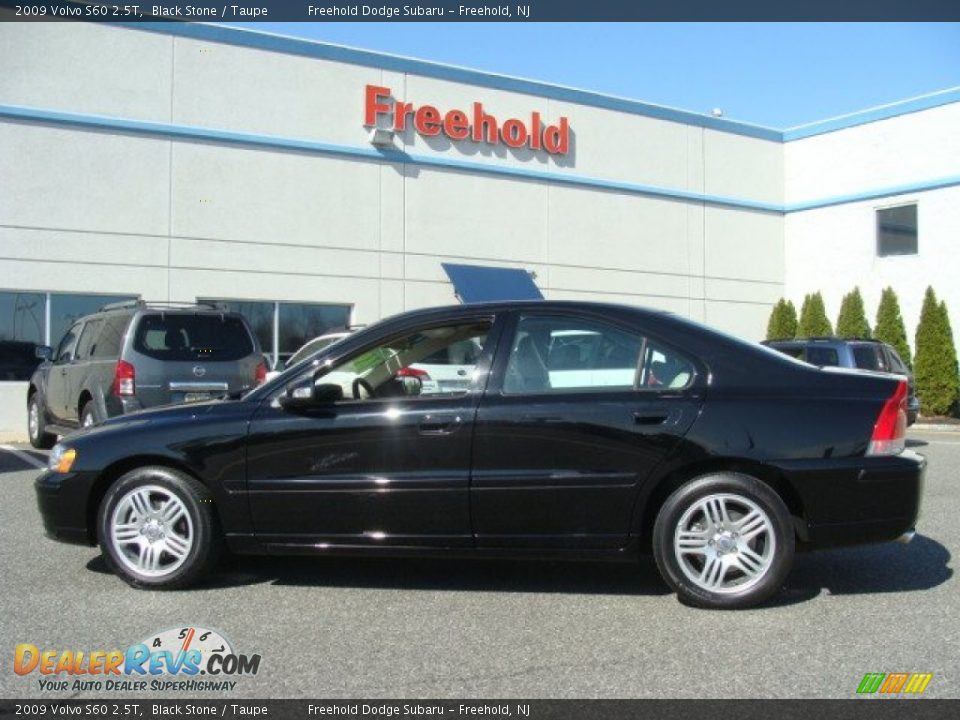 2009 Volvo S60 2.5T Black Stone / Taupe Photo #3