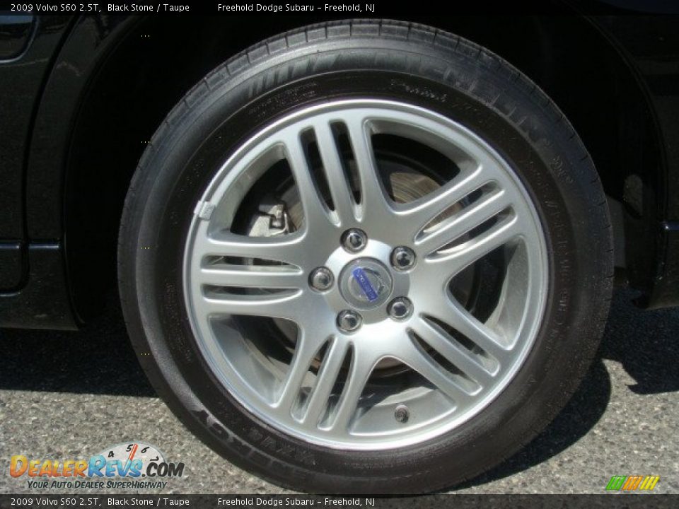 2009 Volvo S60 2.5T Black Stone / Taupe Photo #6