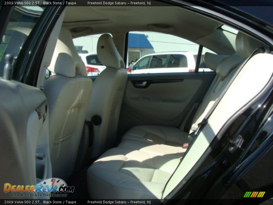 2009 Volvo S60 2.5T Black Stone / Taupe Photo #7
