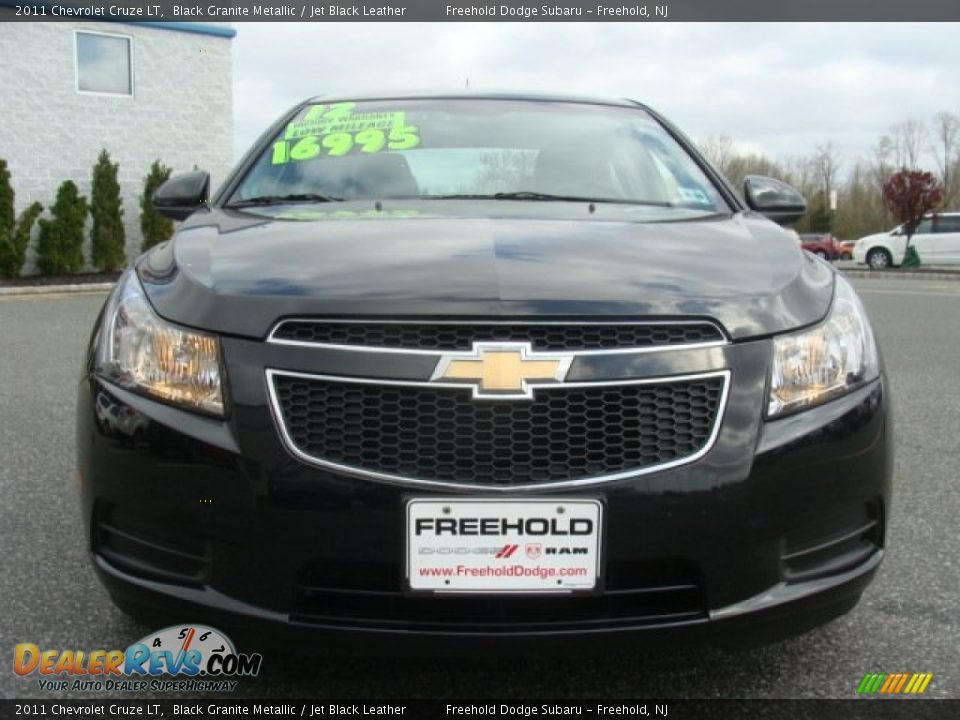 2011 Chevrolet Cruze LT Black Granite Metallic / Jet Black Leather Photo #2
