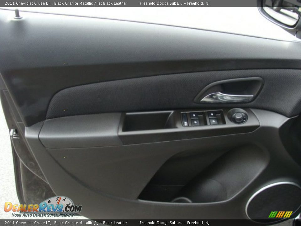 2011 Chevrolet Cruze LT Black Granite Metallic / Jet Black Leather Photo #8