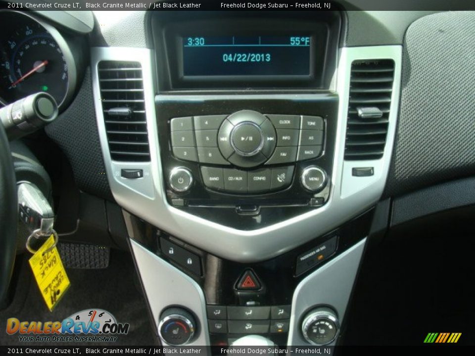 2011 Chevrolet Cruze LT Black Granite Metallic / Jet Black Leather Photo #13