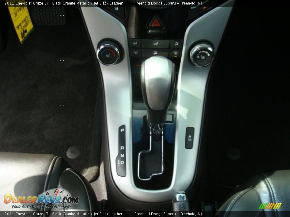 2011 Chevrolet Cruze LT Black Granite Metallic / Jet Black Leather Photo #14