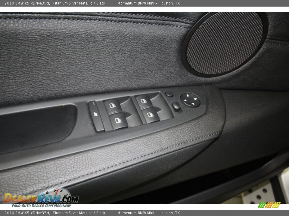 2010 BMW X5 xDrive35d Titanium Silver Metallic / Black Photo #15