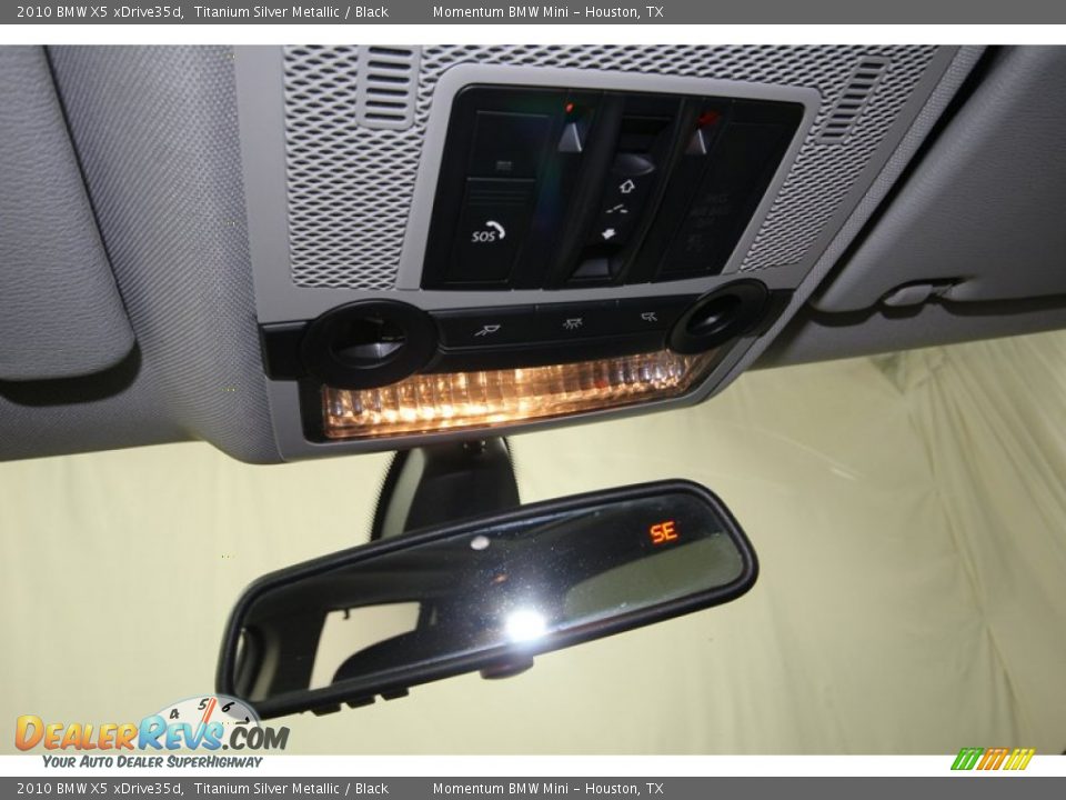 2010 BMW X5 xDrive35d Titanium Silver Metallic / Black Photo #18