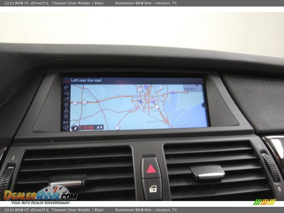 2010 BMW X5 xDrive35d Titanium Silver Metallic / Black Photo #21