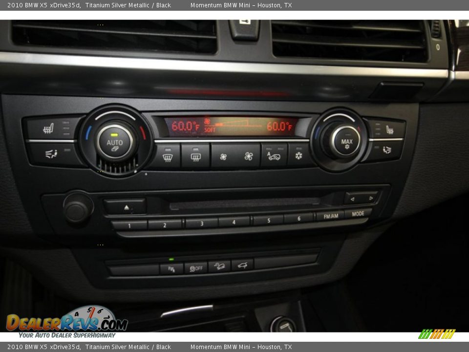 2010 BMW X5 xDrive35d Titanium Silver Metallic / Black Photo #22