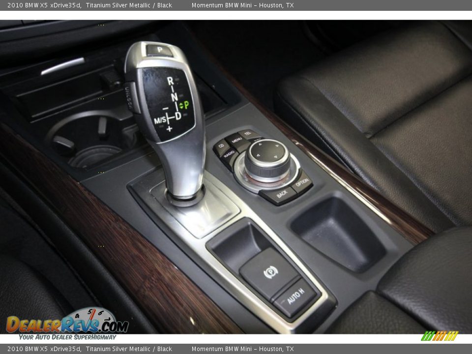 2010 BMW X5 xDrive35d Titanium Silver Metallic / Black Photo #23