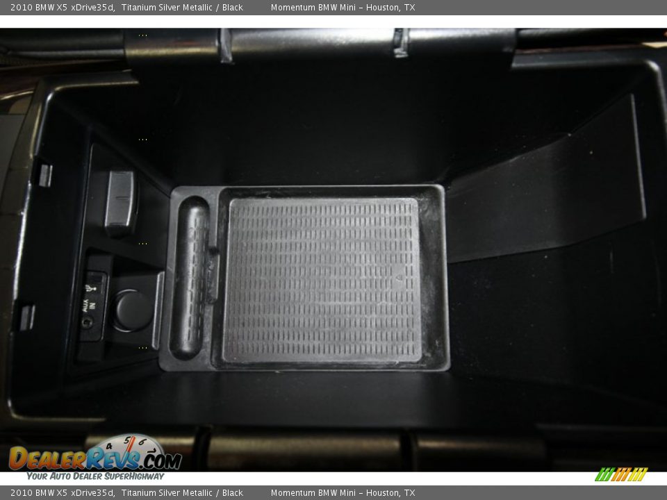 2010 BMW X5 xDrive35d Titanium Silver Metallic / Black Photo #25