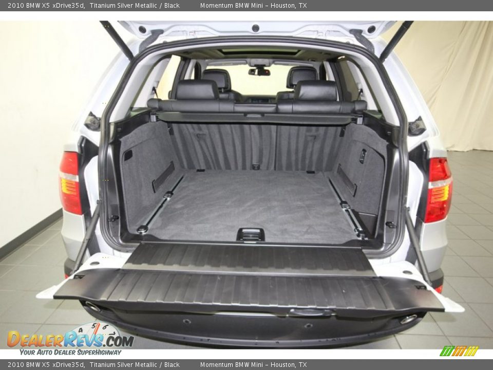 2010 BMW X5 xDrive35d Titanium Silver Metallic / Black Photo #34