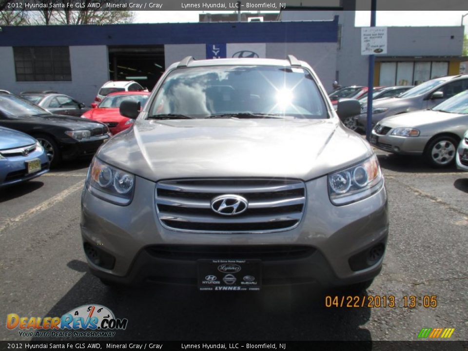 2012 Hyundai Santa Fe GLS AWD Mineral Gray / Gray Photo #1